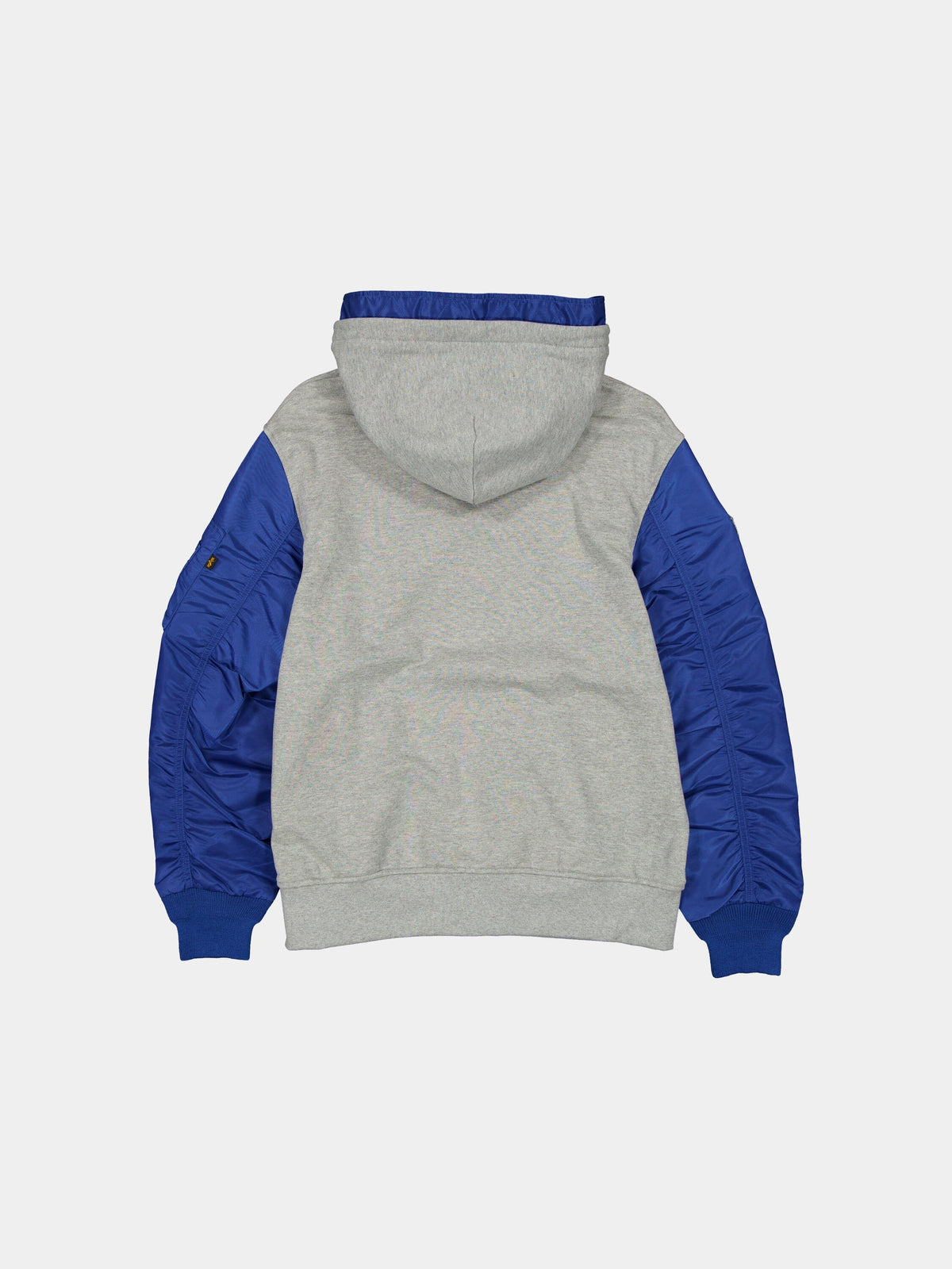 New York Mets X Alpha X New Era MA-1 Zip-Up Hoodie BLUE | Alpha Industries