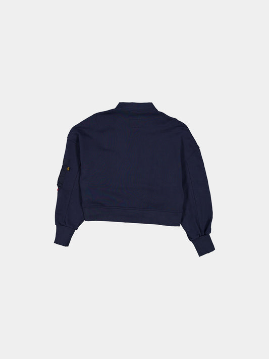 New York Yankees X Alpha X New Era L-2B French Terry Jacket Women's NAVY | Alpha Industries
