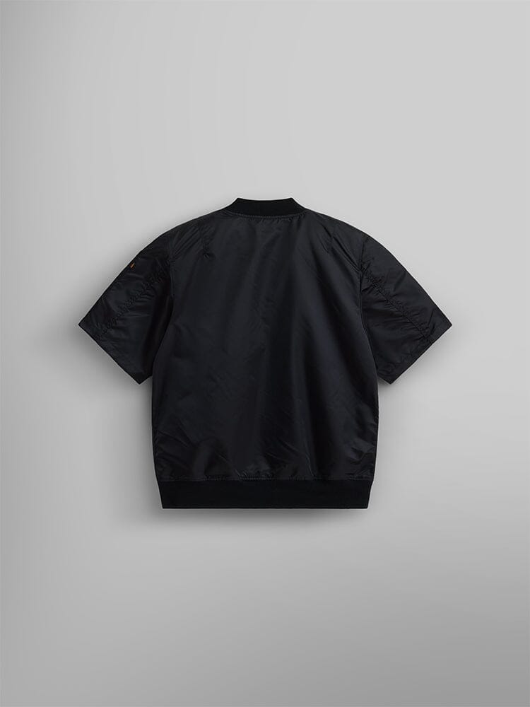 L-2B Short Sleeve Bomber Jacket BLACK | Alpha Industries