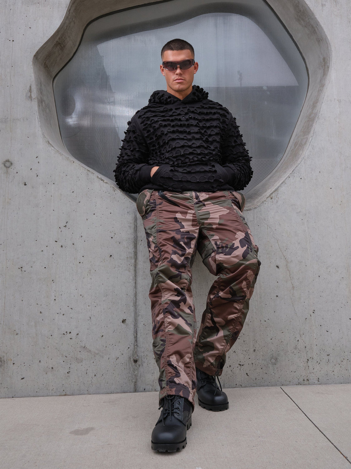 MA-1 Nylon Pant Camo WOODLAND CAMO | Alpha Industries