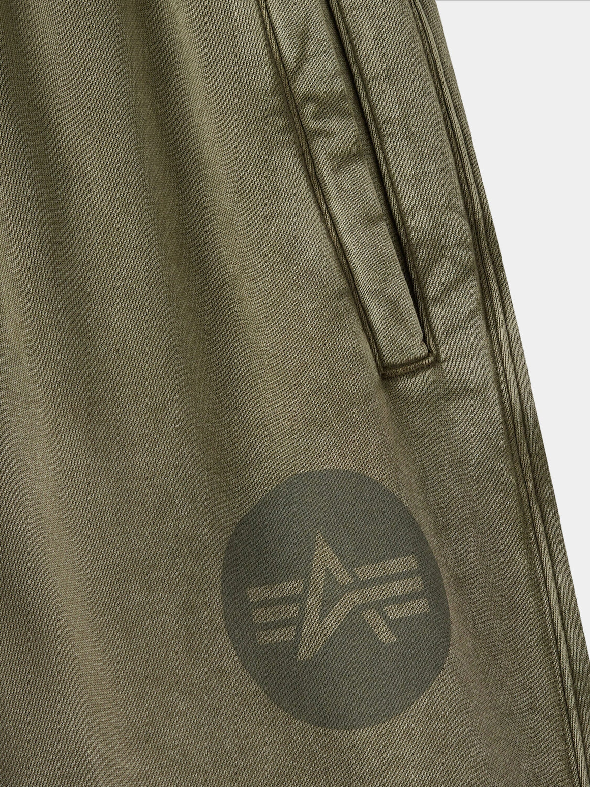OVO X Alpha Garment Dye Fleece Pants OG-107 GREEN | Alpha Industries