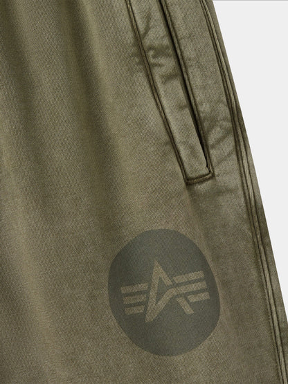 OVO X Alpha Garment Dye Fleece Pants OG-107 GREEN | Alpha Industries