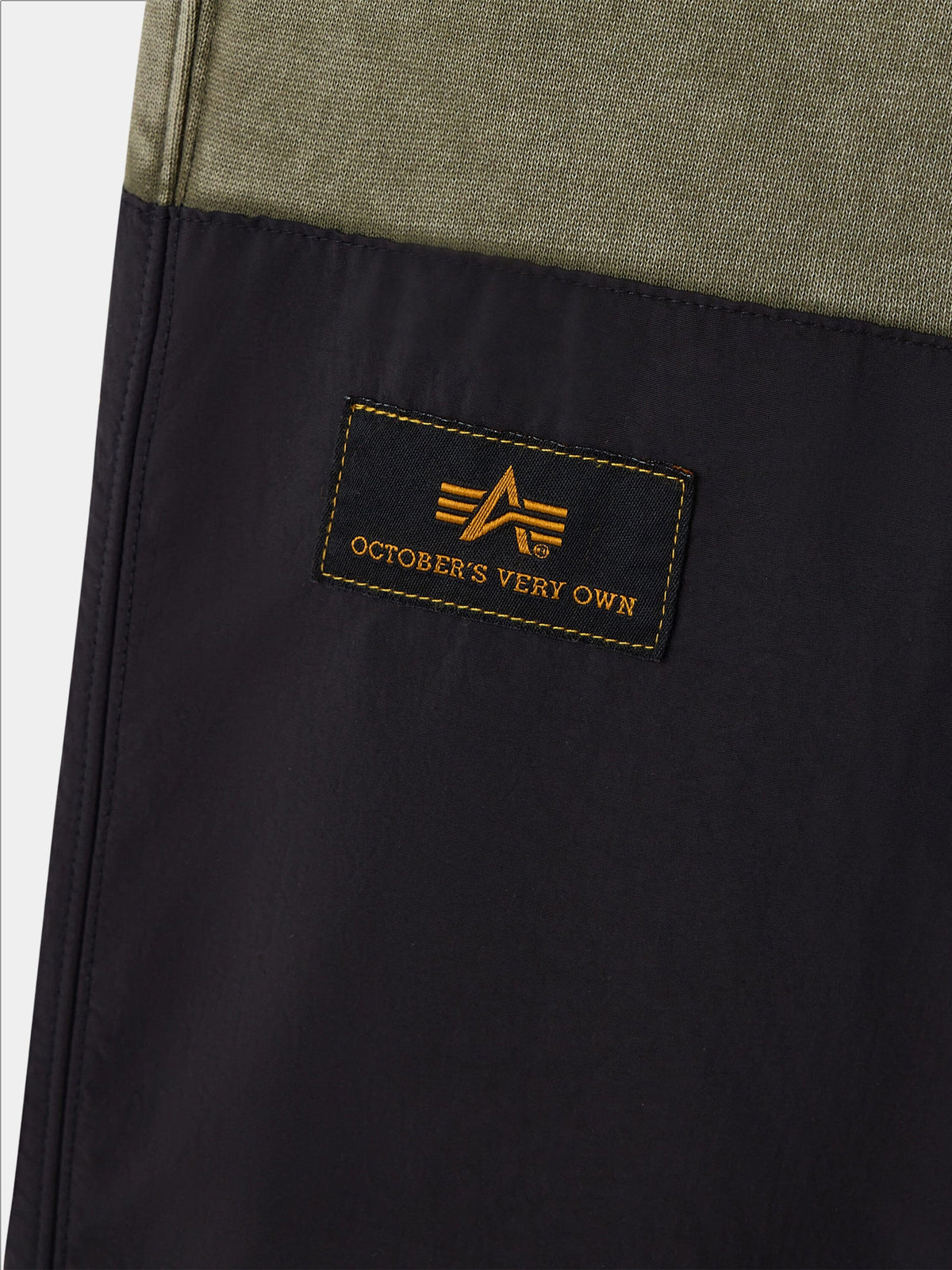 OVO X Alpha Garment Dye Fleece Pants OG-107 GREEN | Alpha Industries