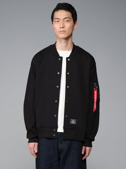 MA-1 SWEATSHIRT BLACK | Alpha Industries
