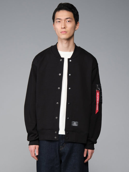 MA-1 SWEATSHIRT BLACK | Alpha Industries