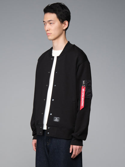 MA-1 SWEATSHIRT BLACK | Alpha Industries