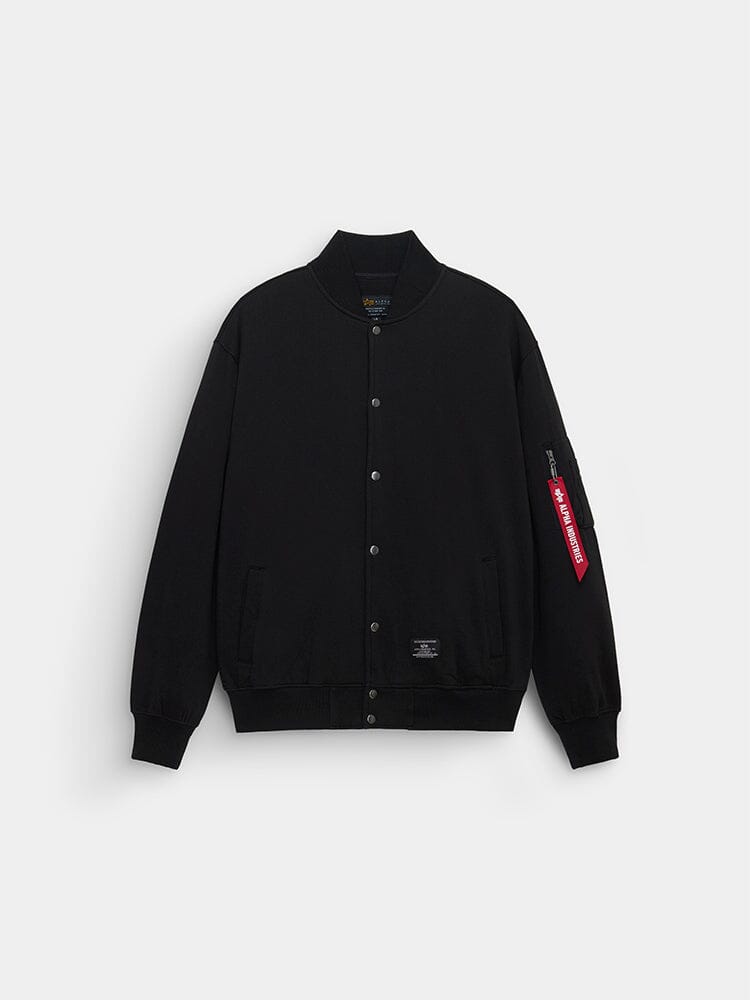 MA-1 SWEATSHIRT BLACK | Alpha Industries