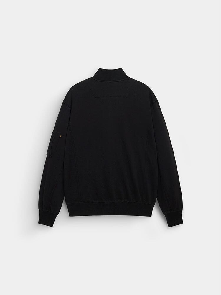 MA-1 SWEATSHIRT BLACK | Alpha Industries