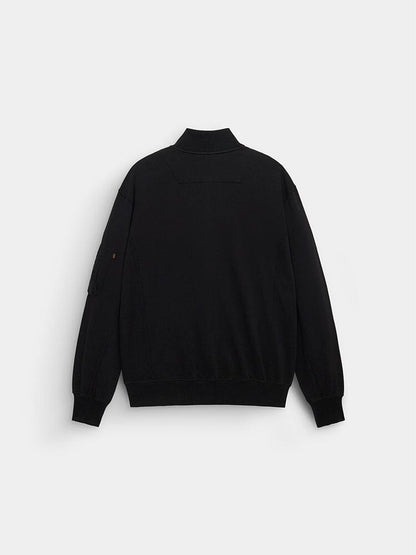 MA-1 SWEATSHIRT BLACK | Alpha Industries