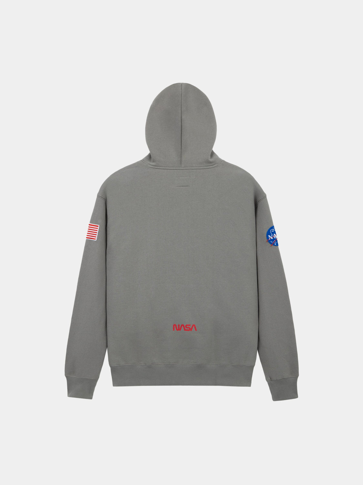 NASA ESSENTIAL HOODIE SWEATSHIRT BLACK | Alpha Industries