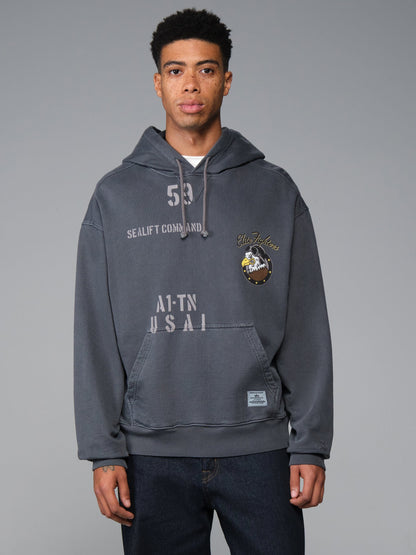 ESSENTIAL HOODIE ELITE SWEATSHIRT BLACK | Alpha Industries