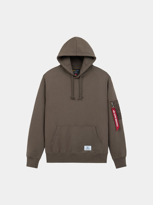 Utility Pocket Hoodie ESPRESSO | Alpha Industries