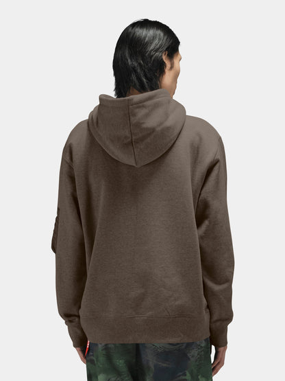 Utility Pocket Hoodie ESPRESSO | Alpha Industries