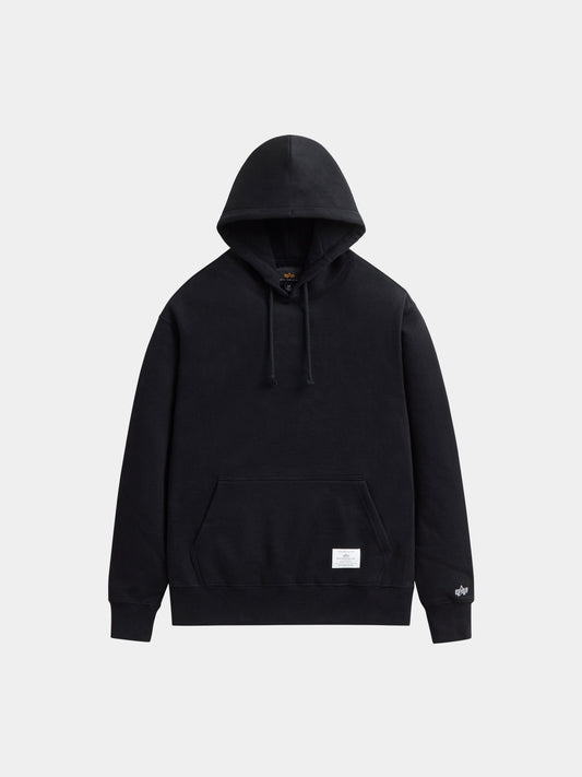 Unisex Essential Hoodie BLACK | Alpha Industries