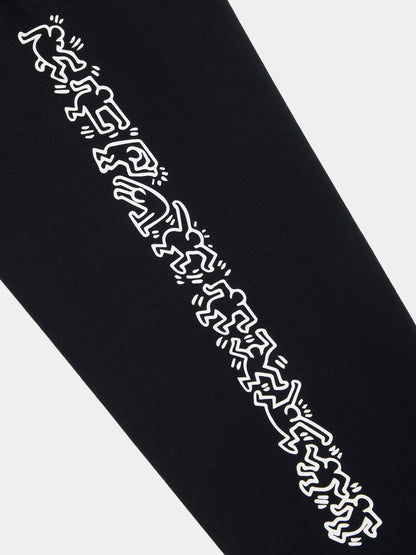 Keith Haring x Alpha New York Graphic Hoodie BLACK | Alpha Industries