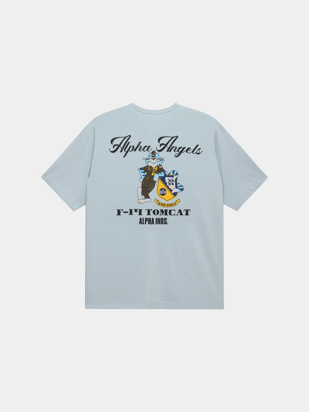 Relaxed Alpha Angels Tee MIST | Alpha Industries