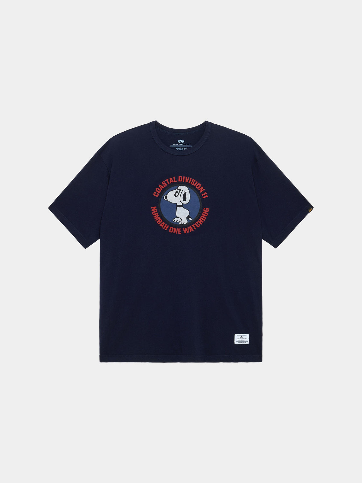 Relaxed Watch Dog Tee REPLICA BLUE | Alpha Industries