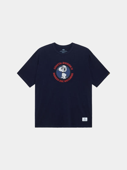 Relaxed Watch Dog Tee REPLICA BLUE | Alpha Industries
