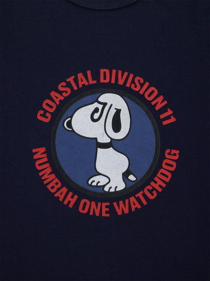 Relaxed Watch Dog Tee REPLICA BLUE | Alpha Industries