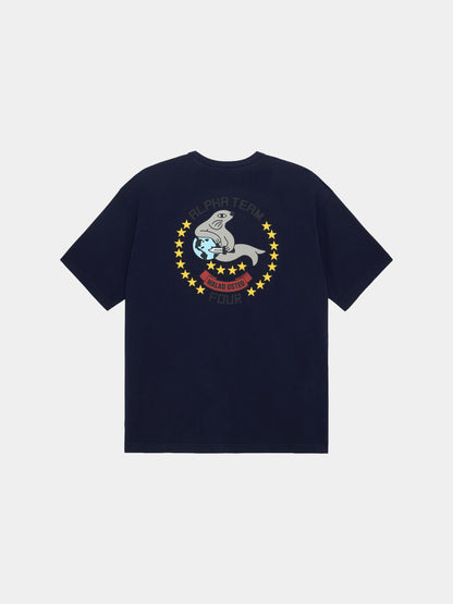 Relaxed Alpha Seal Tee REPLICA BLUE | Alpha Industries