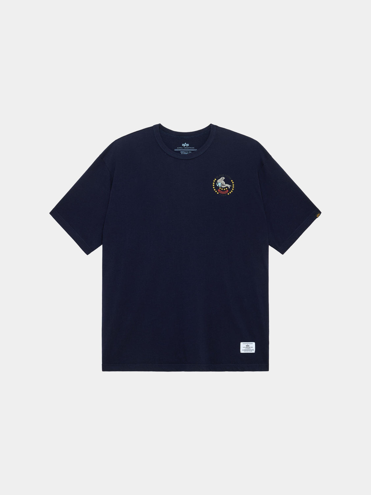 Relaxed Alpha Seal Tee REPLICA BLUE | Alpha Industries