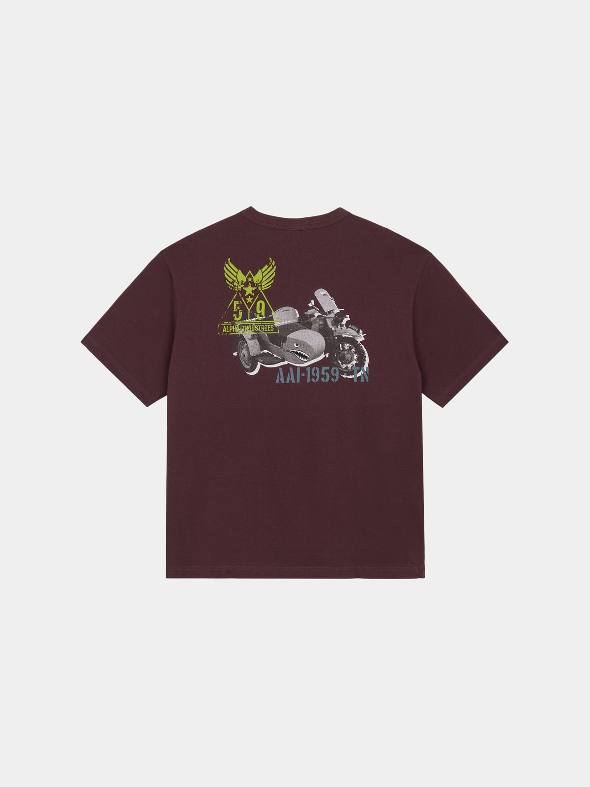 ESSENTIAL MOTO TEE COCOA | Alpha Industries