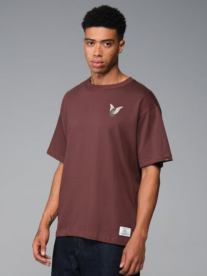 ESSENTIAL MOTO TEE COCOA | Alpha Industries