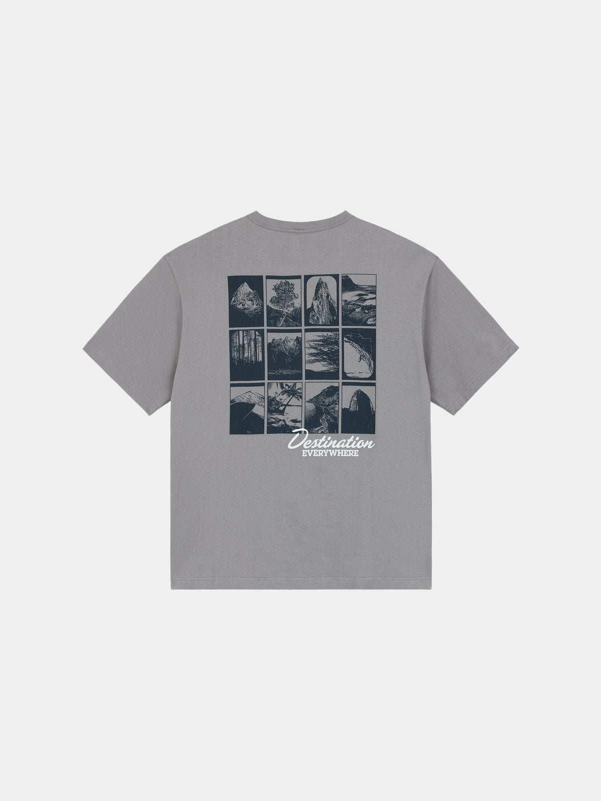 ESSENTIAL DESTINATION TEE MID GRAY | Alpha Industries