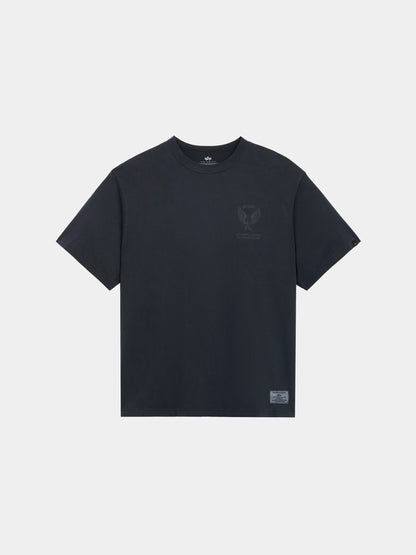 ESSENTIAL BATTLEWASH AIR CORPS TEE BLACK | Alpha Industries