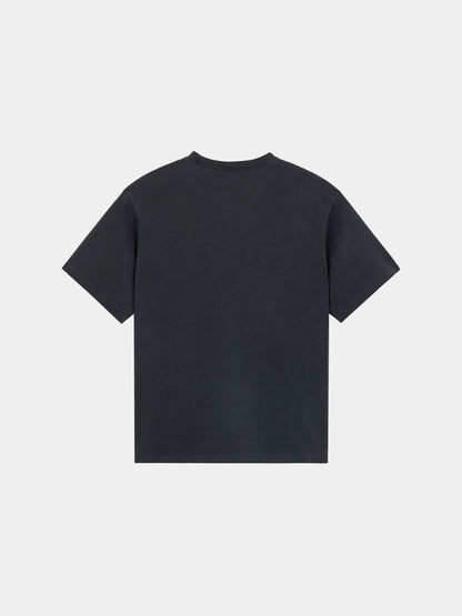 ESSENTIAL BATTLEWASH AIR AUX TEE BLACK | Alpha Industries