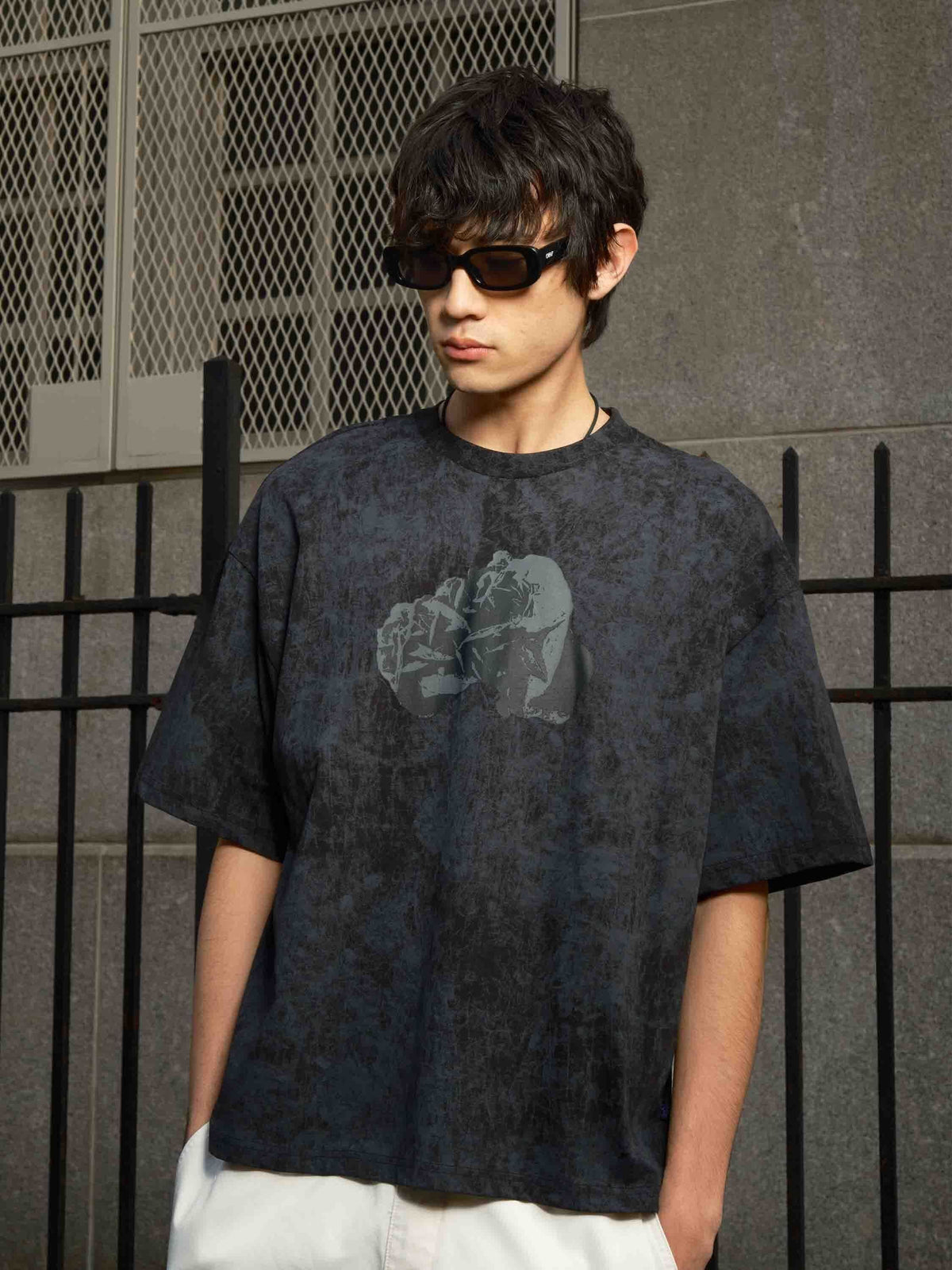 Desert Rose T-Shirt BLACK | Alpha Industries