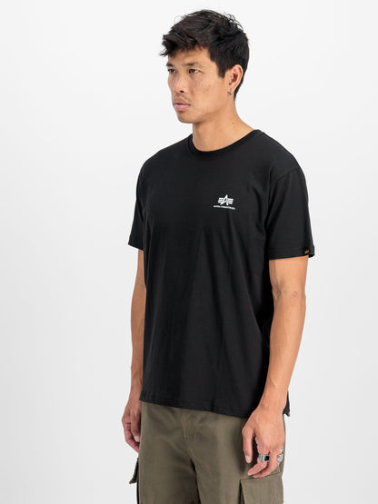 Basic Small Logo T-Shirt 2 Pack BLACK/WHITE | Alpha Industries