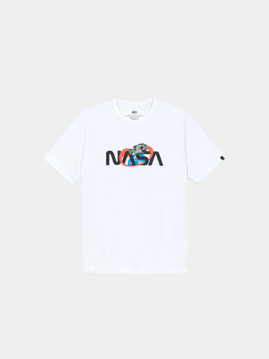Alpha NASA Space Tee WHITE | Alpha Industries