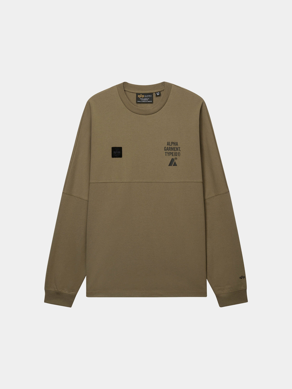 UNFRM Long-Sleeved Graphic Tee TAN | Alpha Industries
