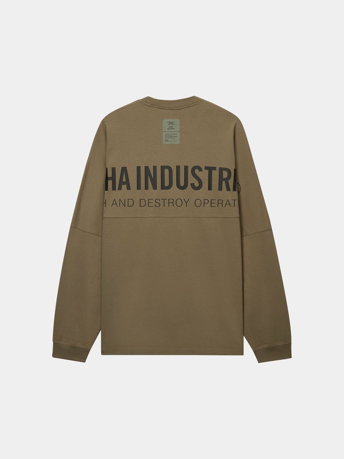 UNFRM Long-Sleeved Graphic Tee TAN | Alpha Industries