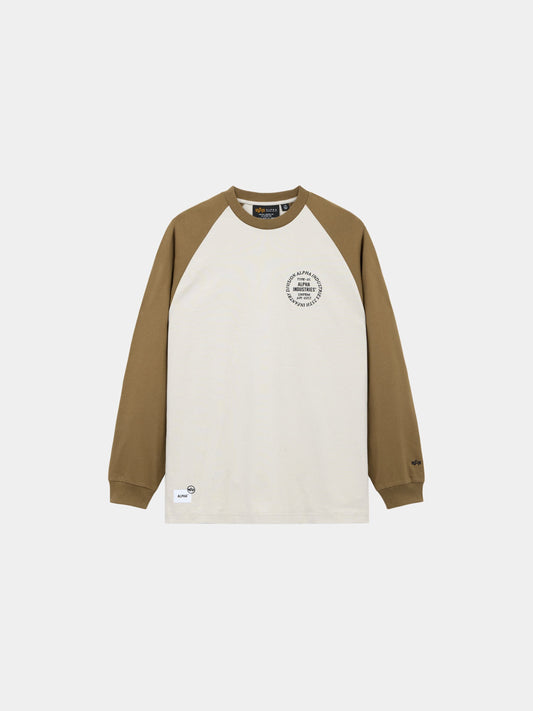 UNFRM LS RAGLAN T-SHIRT TAN | Alpha Industries