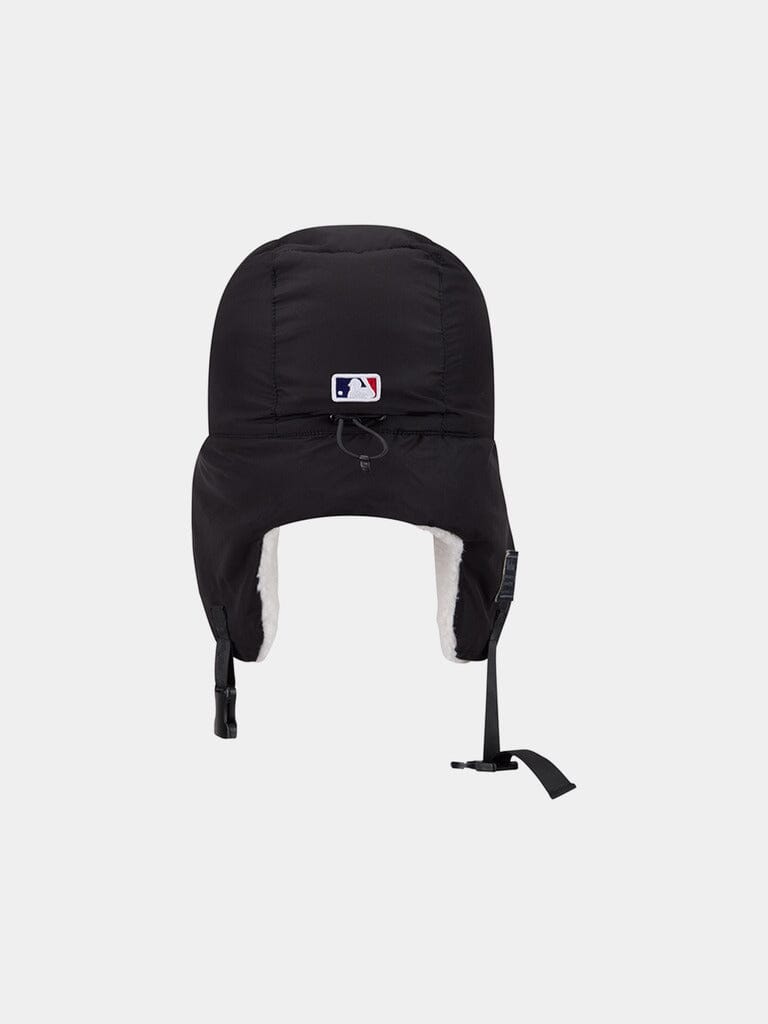 LOS ANGELES DODGERS X ALPHA X NEW ERA PUFFER TRAPPER HAT BLACK | Alpha Industries