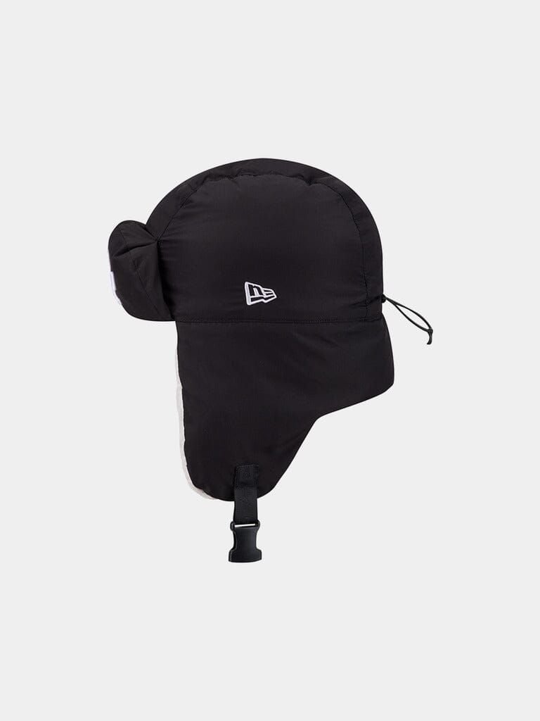 LOS ANGELES DODGERS X ALPHA X NEW ERA PUFFER TRAPPER HAT BLACK | Alpha Industries
