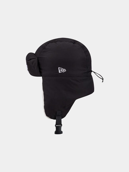 LOS ANGELES DODGERS X ALPHA X NEW ERA PUFFER TRAPPER HAT BLACK | Alpha Industries