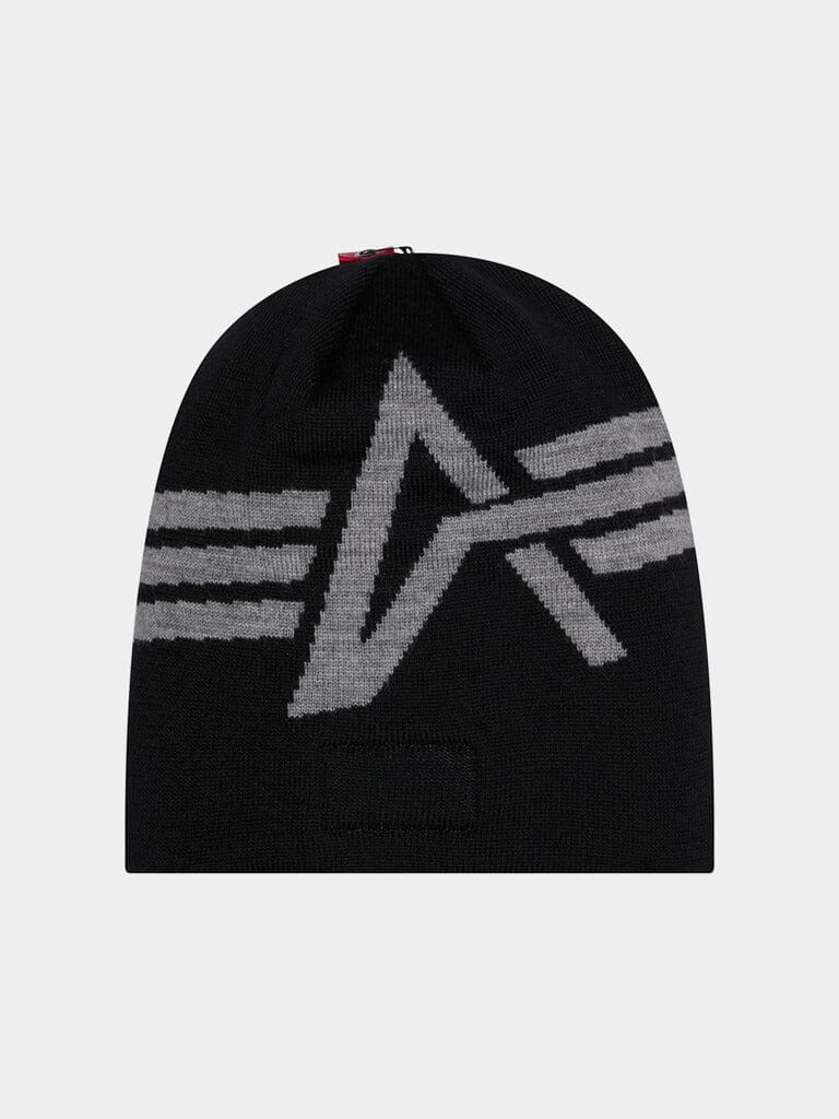 CHICAGO CUBS X ALPHA X NEW ERA KNIT BEANIE BLACK | Alpha Industries
