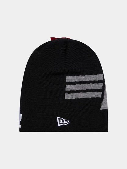 LOS ANGELES DODGERS X ALPHA X NEW ERA KNIT BEANIE BLACK | Alpha Industries