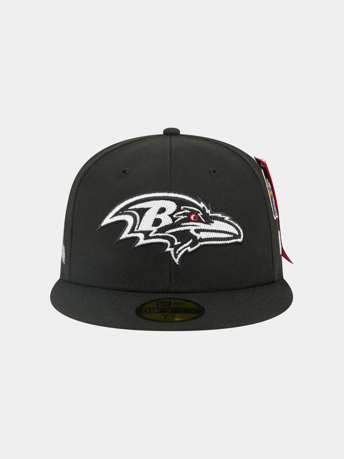 Baltimore Ravens X Alpha X New Era 59FIFTY Fitted Cap BLACK | Alpha Industries
