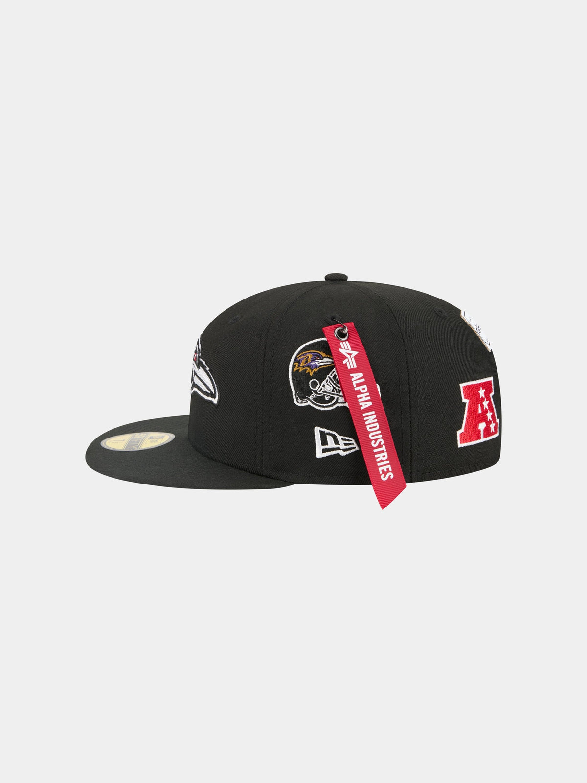 Baltimore Ravens X Alpha X New Era 59FIFTY Fitted Cap BLACK | Alpha Industries