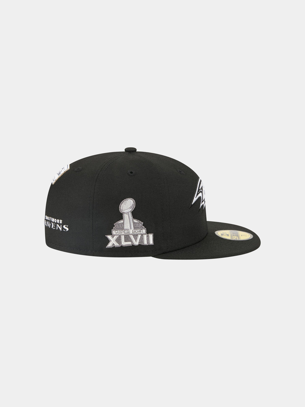 Baltimore Ravens X Alpha X New Era 59FIFTY Fitted Cap BLACK | Alpha Industries