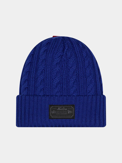 CHICAGO CUBS X ALPHA X NEW ERA KNIT BEANIE LIGHT ROYAL | Alpha Industries