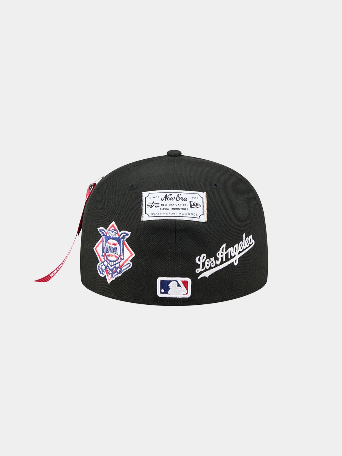 Los Angeles Dodgers X Alpha X New Era 59FIFTY Fitted Cap BLACK | Alpha Industries