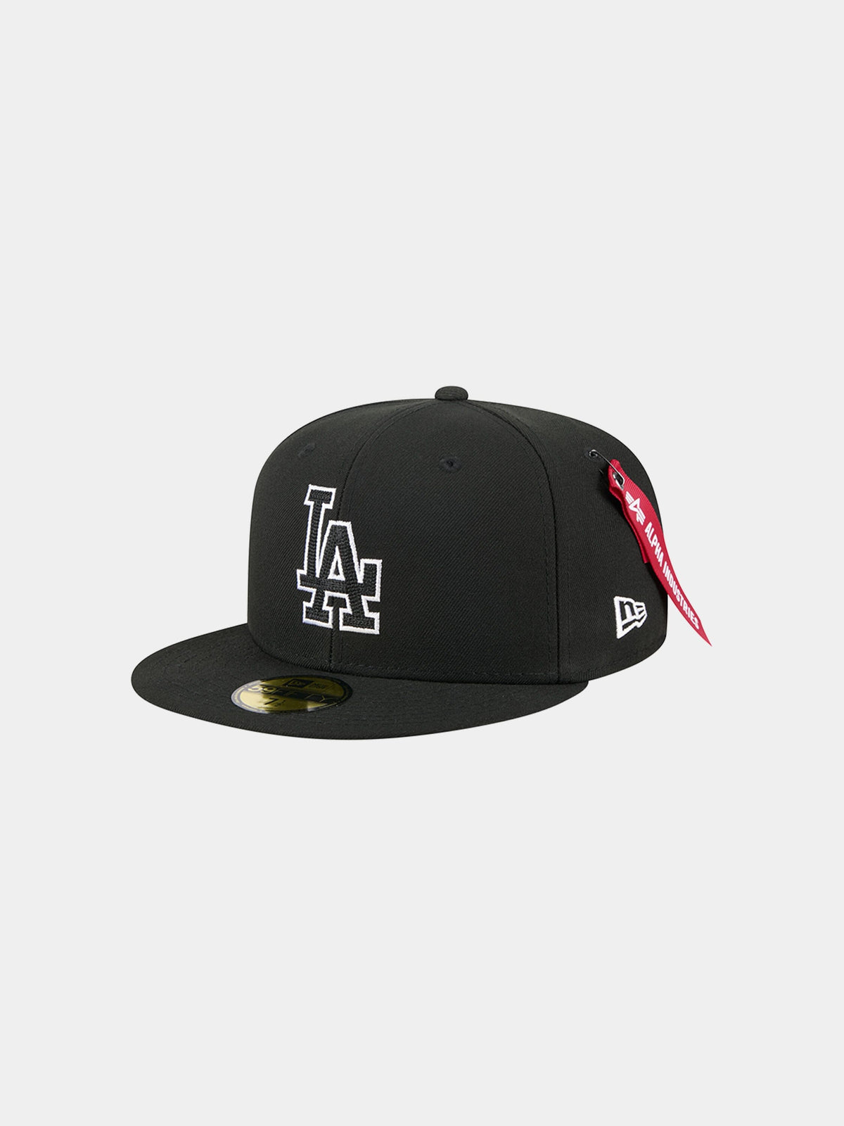 Los Angeles Dodgers X Alpha X New Era 59FIFTY Fitted Cap BLACK | Alpha Industries