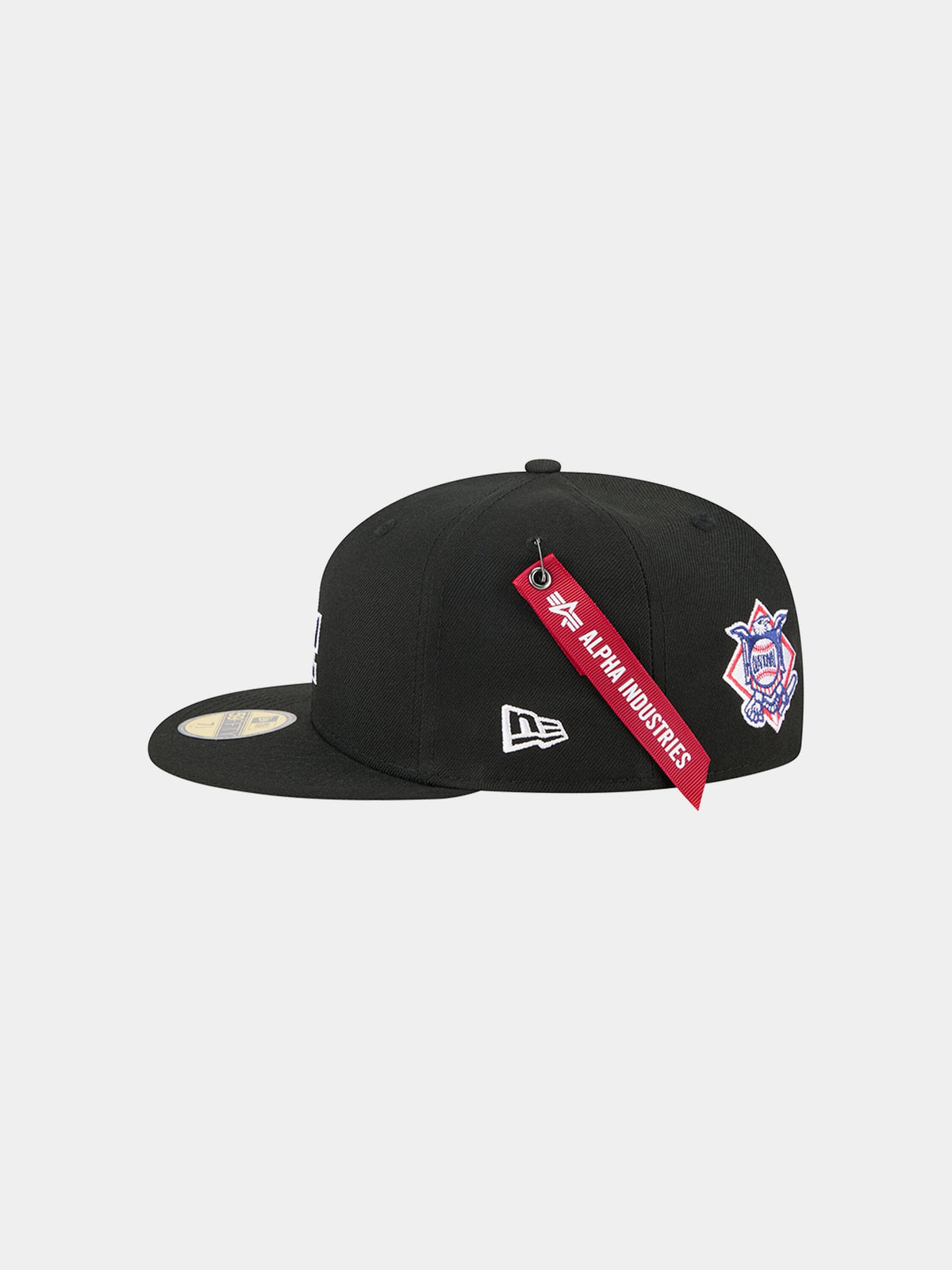 Los Angeles Dodgers X Alpha X New Era 59FIFTY Fitted Cap BLACK | Alpha Industries