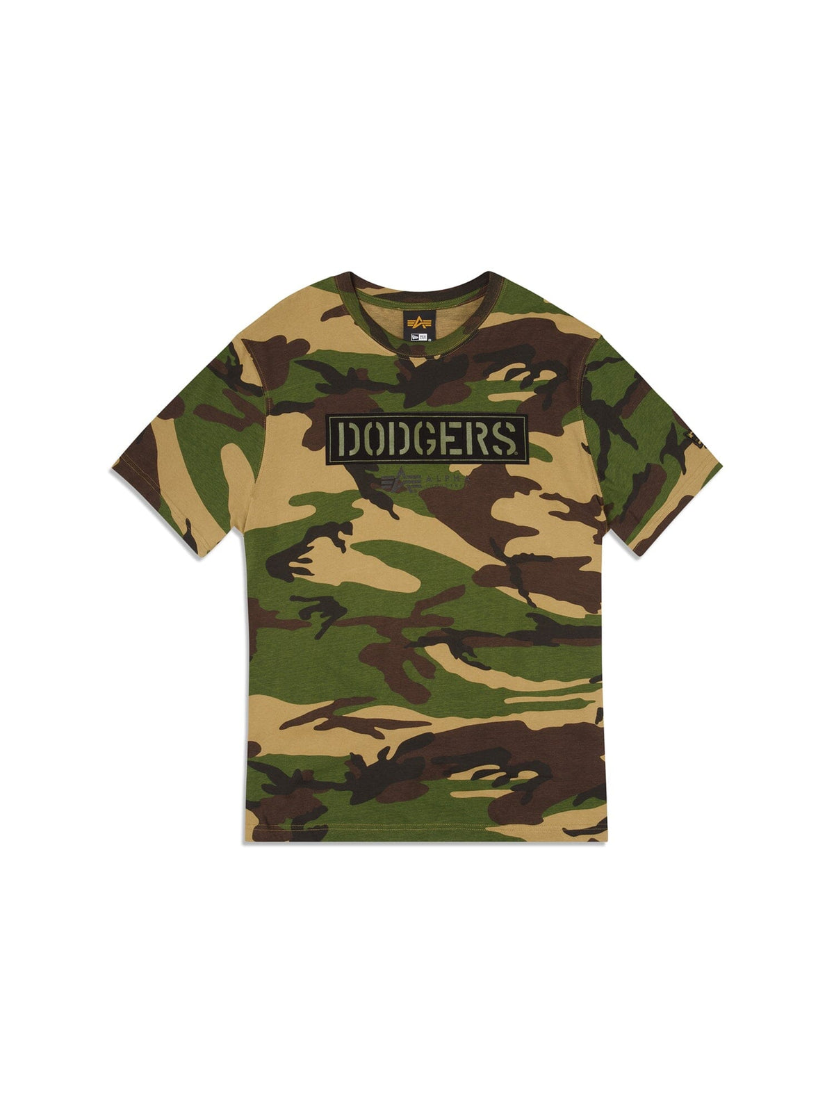 Los Angeles Dodgers T-Shirt | MLB© x Alpha x New Era CAMO | Alpha Industries