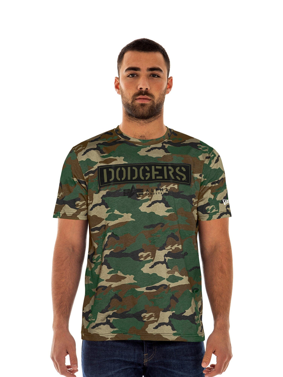 Los Angeles Dodgers T-Shirt | MLB© x Alpha x New Era CAMO | Alpha Industries